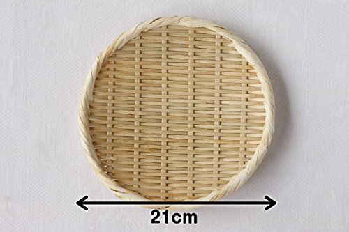 竹製　丸盆ざる　約36cm  3枚セット　　補強ワイヤー入りで丈夫♪ 竹製 丸盆ざる 約36cm 3枚セット 補強ワイヤー入りで丈夫