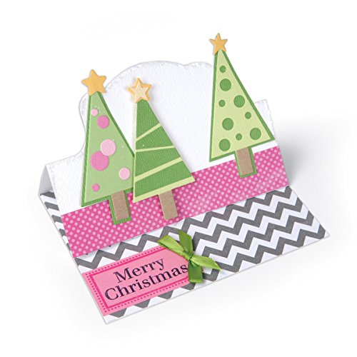 Sizzix Christmas Trees Triplits Dies by Stephanie Barnard, 14-Pack