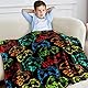 Wajade Spiel Kuscheldecke für Kinder Kuscheldecke Flauschig Sherpa Decke Kinder Fleecedecke Wohndecke Weich Warm Flauschig Wohndecke für Mädchen Jungen 153 * 203