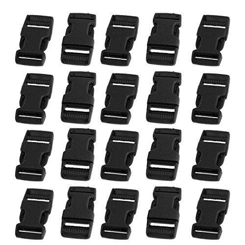 Ruilogod Fibbia a sgancio rapido in plastica 2 cm