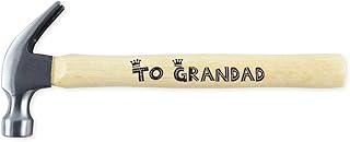 Claw Hammer for Dad Personalized 20 Oz Engraved Wood Handle Steel Hammer To Grandad Wooden Gift for Fathers Day Birthday Anniversary