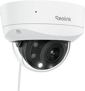 REOLINK RLC-843A - 4K PoE Security Camera with Spotlights, 5X Optical Zoom, Outdoor Camera with Color Night Vision, Two-Way Talk, Human/Vehicle/Animal Detection, IK10 Vandalproof, No PT Supported asin的图片