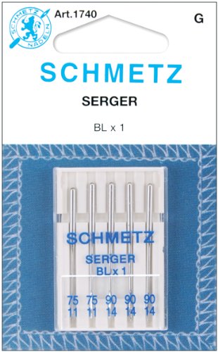 Schmetz BLX1 Serger/Overlock Sewing Machine Needles - 5 Pack