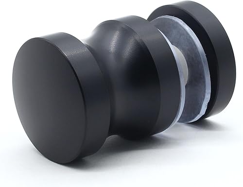 Miniatura 7 de Manija de puerta de cristal de ducha, perilla de acero inoxidable para puertas de ducha de un lado para puertas de vidrio de baño (cromo pulido)