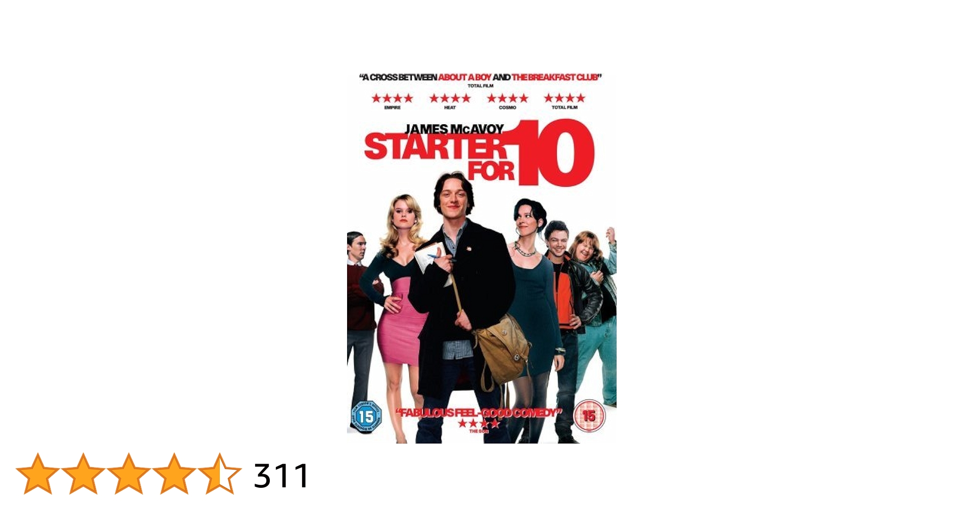 Amazon.co.jp: Starter for Ten [DVD] : James McAvoy, Rebecca