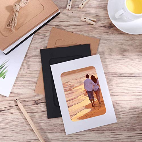 Lejhome 8541869469 Paper Photo Frame, 30Pcs Kraft Hanging Picture Frames Display thumb #1