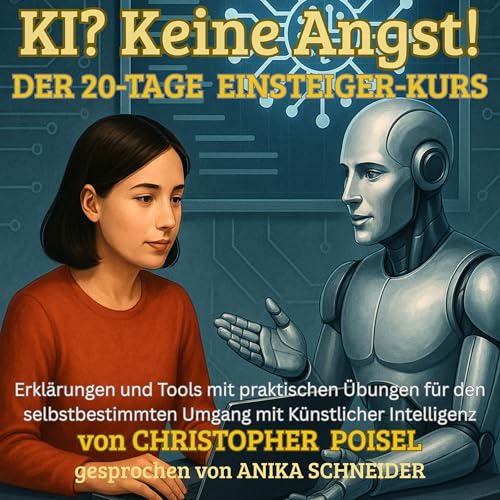KI? Keine Angst! - Der 20-Tage Einsteiger-Kurs Audiolivro Por Christopher Poisel capa