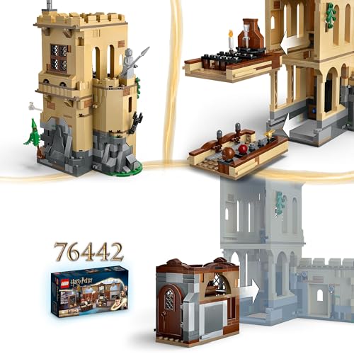 LEGO Harry Potter Le château de Poudlard : Les Cours de vol Inclut 6 minifigurines Collector Dont Drago Malefoy et professeure McGonagall Jeu de rôle pour garçons et Filles dès 76447 - vue 4