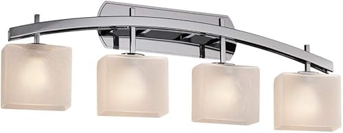 Miniatura 6 de Group Lighting FSN-8594-55-FRCR-MBLK Archway - Barra de baño, color negro mate Mate negro,Bronce oscuro,Cromo pulido,cepillado