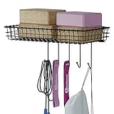 How to Choose the Best Yoga Mat Storage Rack for Your Yoga Room or Studio 8 Wall35 Siena Wall Mount Yoga Block and Yoga Mat Bag Holder, Hanging Wire Basket for Exercise Bands,...