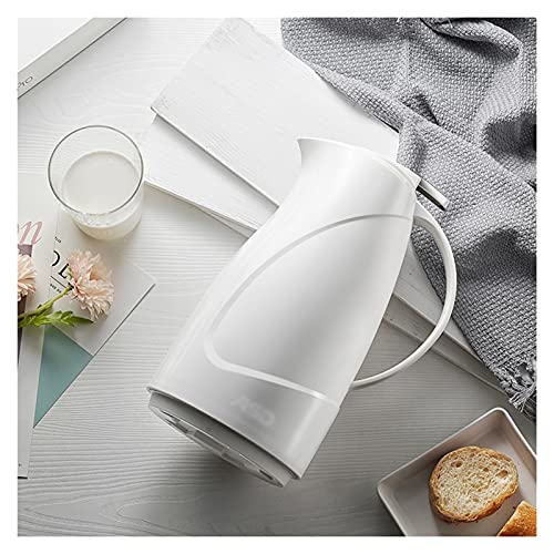 kettle Coffee Pot Bottle Insulation Pot Kettle with Handle Home Garden for Tea, Water, Coffee, Iced Drinks Insulation Pot (Color : White)