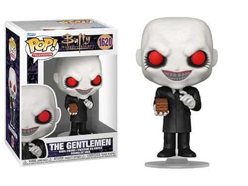 Funko Buffy The Vampire Slayer + Pop Protector: Pop! TV Vinyl Figure (Gift Set Bundled with ToyBop Brand Box Protector Case) (Hush: The Gentlemen in Suit with Magic Box #1620/80154)