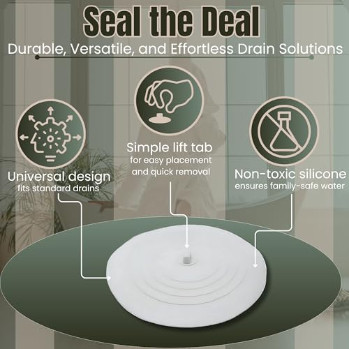 Tapón universal para desagüe de baño y cocina miniatura 2