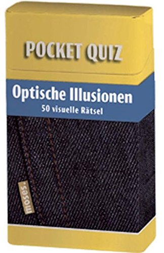 Preisvergleich Produktbild Pocket Quiz Jubiläumsedition Optische Illusionen: 50 visuelle Rätsel