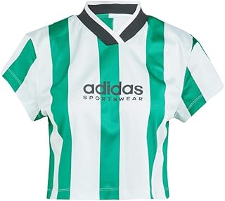 adidas Women's Tiro Colorblock Cropped Tee