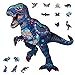 Puzzle in Legno, Dinosauro in Legno Puzzle Animale Puzzle in Legno Colorato Giocattoli Educativi per Bambini fai Da te 100 Pezzi Piccolo