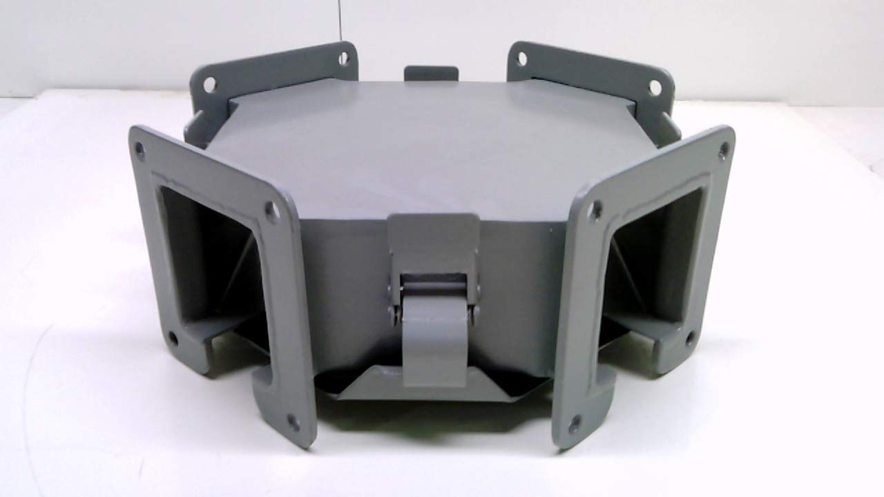 Wiegmann PBXD4 PBXD-Series NEMA 4, 4X, 12 Extra Deep Wall-Mount Pushbutton Enclosure, Steel, 10