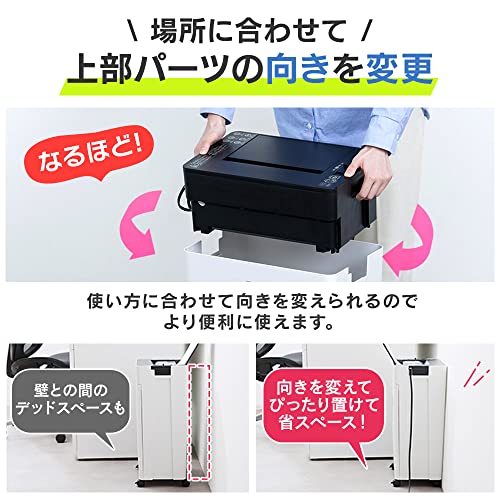 アイリスオーヤマ(IRIS OHYAMA) オートフィードシュレッダー AFSR100M ホワイト の商品画像 3