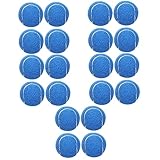 BESPORTBLE 20 Piezas Tenis para Mascotas Buscar Perro De Juguete Perro De Ejercicio Juguetes Multiusos para Cachorros Juguetes para Masticar Sonidos Juguetes para Masticar Perros Caucho Blue