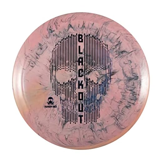 DOOMSDAY DISCS Blackout Disc Golf Fairway Driver | Precision Control with Ease