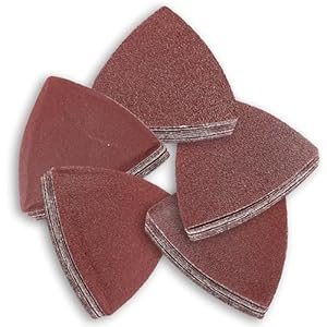 Tucnoeu 55 Stück Dreieck-Schleifkissen Set