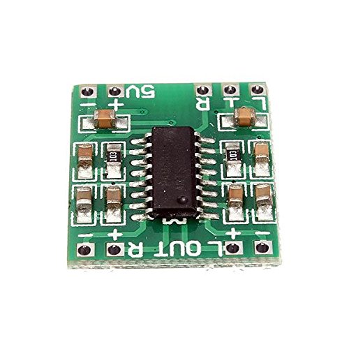 Yongse Módulo de Audio D Clase 2x3W Mini Digital Power Board Amplificador USB DC 5V PAM8403