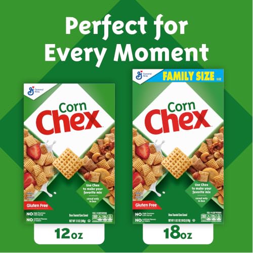 Corn Chex Cereal, Gluten Free,Family Size, 18 oz - image 5