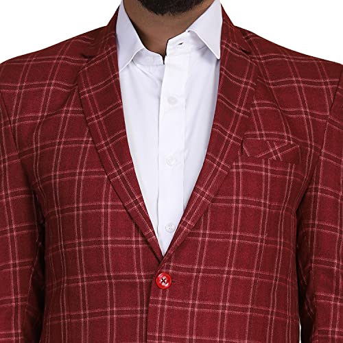 Image of TAHVO Grey Notched Lapel Blazer with Hanky