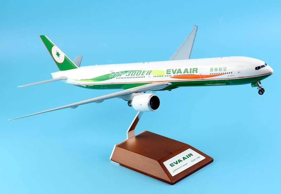 Amazon | JC WINGS 1/200 完成品 EVA AIR for BOEING 777-300ER