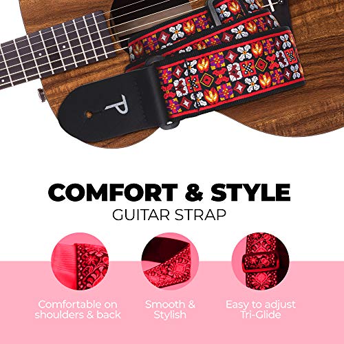 Perris Couros TWS-7007 Jacquard guitarra Straps