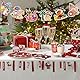 Weihnachtsbanner im Juli, Glitzer-Wimpelkette, 2 Stück, grün und rot, Weihnachtsmann, Schneemann, Party-Wimpel, Banner für Weihnachten im Juli, Sommer, Strand, tropische Pool-Party-Dekoration (grün