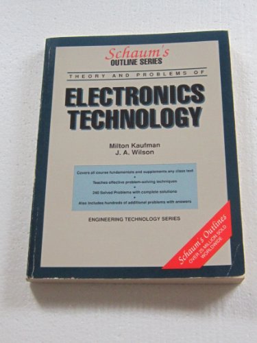 Electronics Technology: Including 240 Solved Pr... 0070706905 Book Cover
