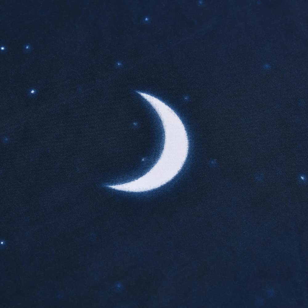 Set Copripiumino 3D Galaxy Print, 1 Copripiumone + 2 Federa,Copripiumino con Motivo Cielo Stellato, Set da Letto in Microfibra, Copripiumino Stampato per Adulti E Bambini (Supek King 260X229cm)
