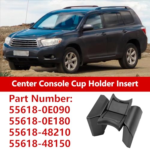 Divisor para portavasos Toyota Highlander 2008-2013 miniatura 2
