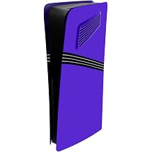PS5 Pro Digital Edition Console Cover Plate with Cooling Vent, Shell Panel, Compatible Protective Replacement Faceplate for PlayStation 5 Pro Accessories Purple