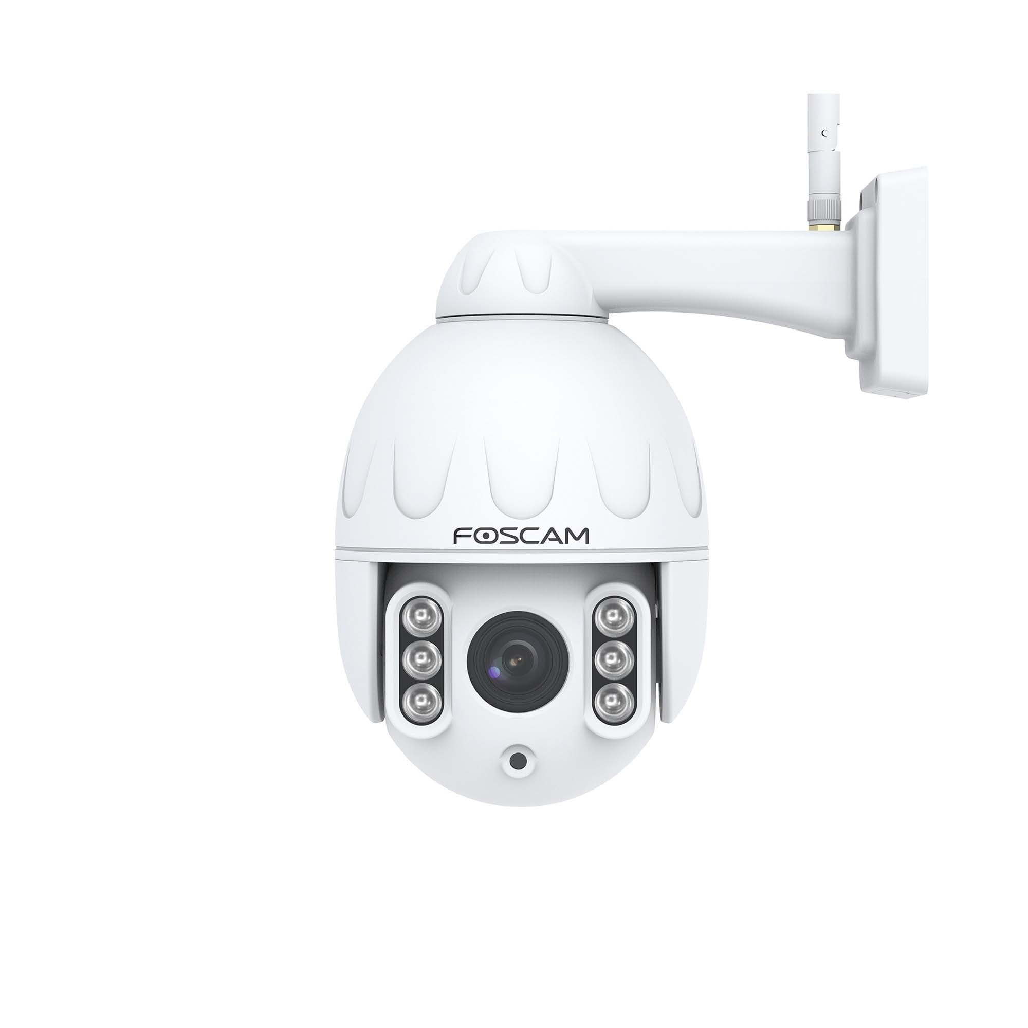 FOSCAM SD4 4MP Caméra WiFi PTZ Zoom 4X, Détection Mouvement