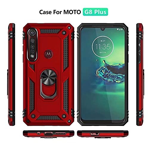 Custodia Portafoglio Per Motorola Edge 20 Pro 5G - Pelle Sintetica, Chiusura Magnetica, Slot Per Carte, Supporto Integrato, Colore Viola - 4