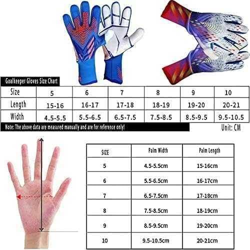 Guantes de portero | Látex con protección de dedos | Ideal para entrenamiento juvenil y partido