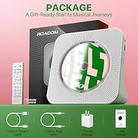 ROADOM Portable CD Player with Bluetooth, Hi-Fi Speakers & FM Radio — image 7