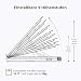 Supporto PC Portatile Supporto per Laptop Angolazione Regolabile Porta Notebook Pieghevole Supporto...