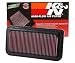 K&N engine air filter, washable and reusable: 2000-2017 Toyota/Lotus/BYD/Great Wall/Scion (Isis, Avensis, Ipsum, Verso, Corolla, Matrix, Wish, Allion, Caldina, Premio, other select models) 33-2252