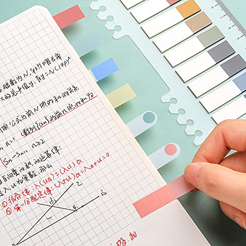 Indexstickers 10 Kleuren Plaknotities Vlaggen Draagbare Indextabs Pastel Herhaalbare Labelstickers Sterk Hechtende… - Image 4