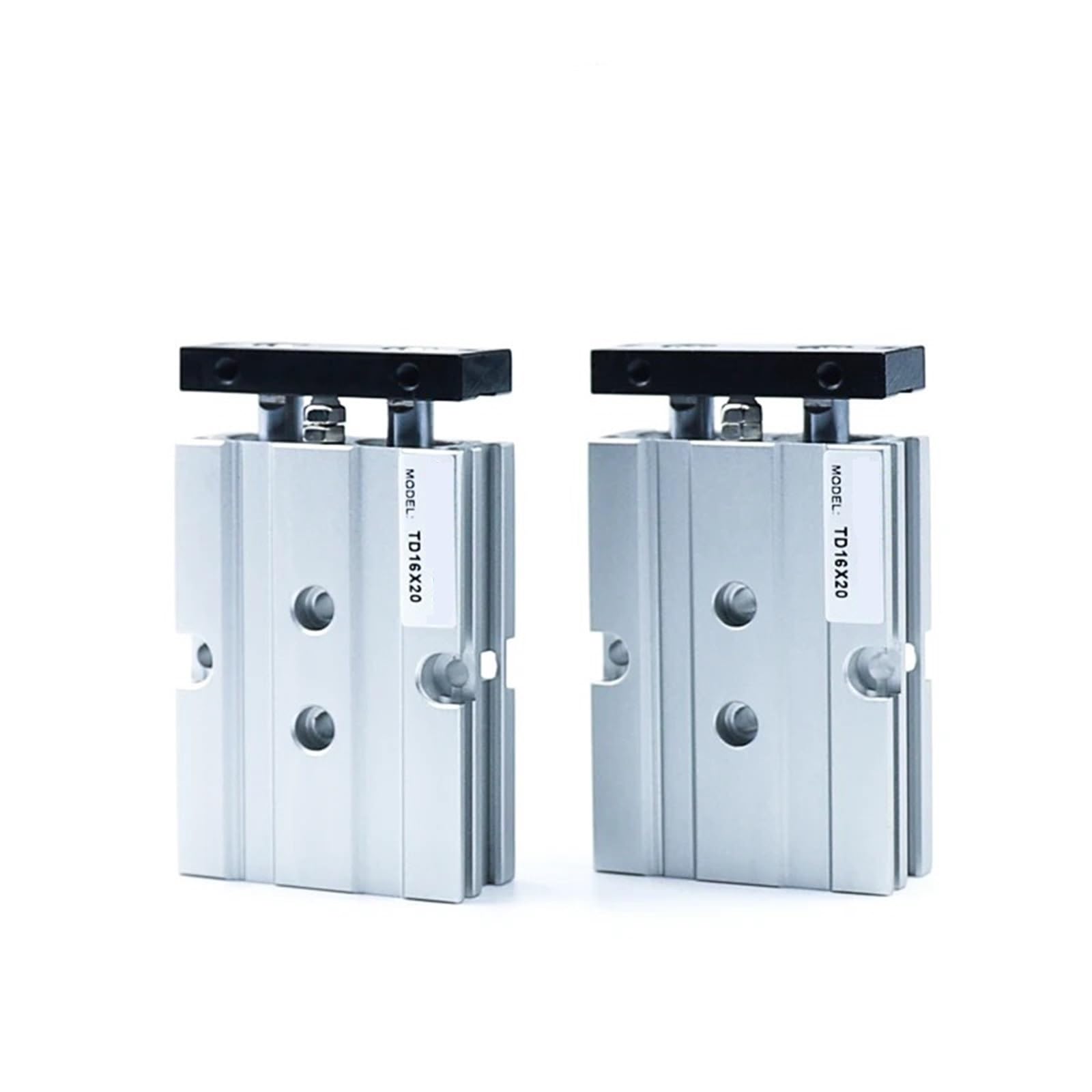 Vérin pneumatique rigide TD16-40 double tige pour automatisme précis