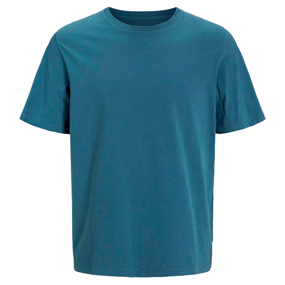 JACK & JONES Men's Jjeorganic Basic Tee SS O-Neck Noos, Oceanview, 3XL