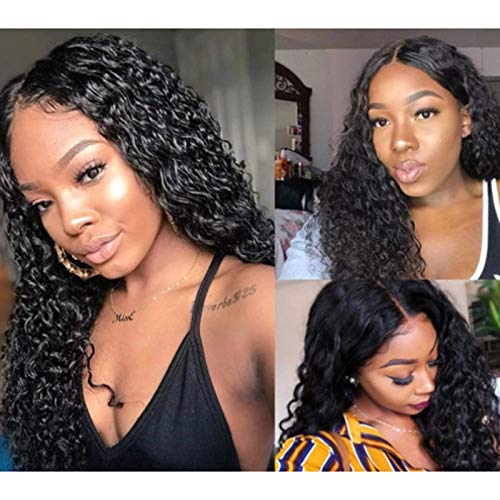 KIisswytr Lace Front Human Hair Wigs for Women Pre Plucked Hairline 150% Denisty Brazilian Body Wave Lace Front Wigs with Baby Hair Natural Color