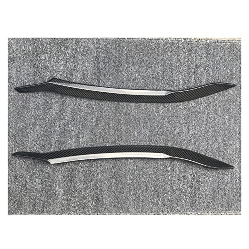 Enjoliveurs de phares avant en fibre de carbone pour VW Jetta MK7 2019-2021