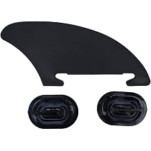 Kayak Skeg Tracking Fin Mounting Points Black Watershed Board Kayak Integral Fin Inflatable Kayak Replacement Fin, As Pictures Shown