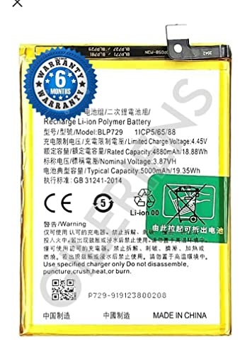Image of Original BLP729 Battery for Oppo 5i /5S RMX2030 / C3 / RMX2027 /C11 / Battery with 6 Month Warranty***(E174)