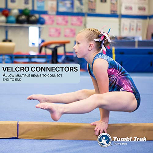 Tumbl Trak 4Ft Sectional Gymnastics Training Floor Balance Beam (2 Pack), Colors May Vary #TOP5