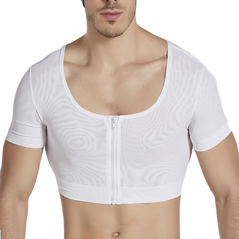 Shapewear homme gilet de compression premium en textile technique stretch - 8